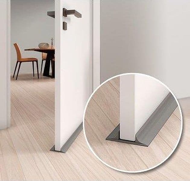Parafreddo Sottoporta Elastico Nero Mm 95X20 L.cm 85 - 2