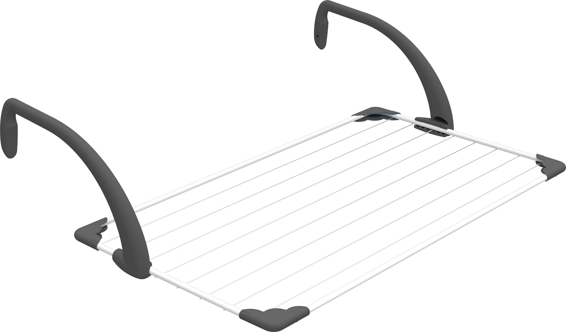 Stendibiancheria da Balcone Brezza 100 cm 109 x 55X28 H Stenditura M 10 - 3