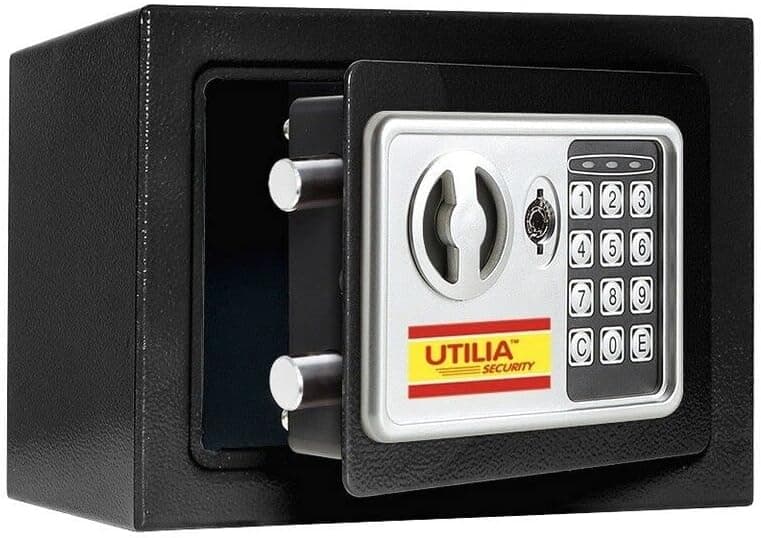 Cassaforte Elettronica Utilia Security con Combinatore e Chiave ? 230 x - 5