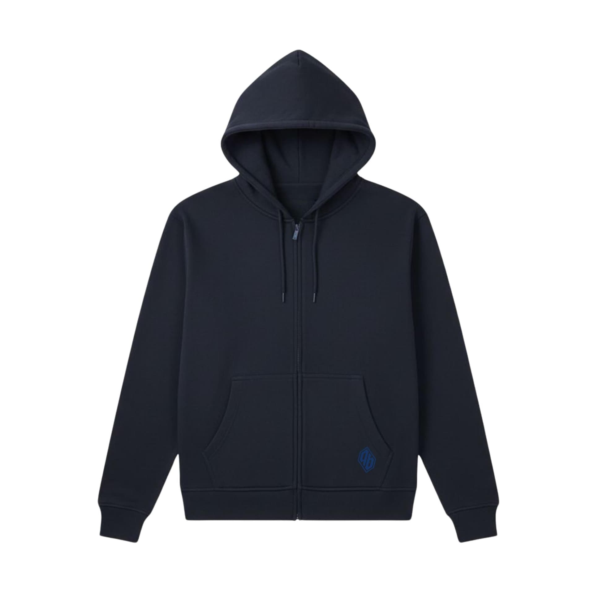 Felpa Ghettoblaster Basic Zip hoodie navy in Felpe con cappuccio Glad Store - Genova, commercioVirtuoso.it