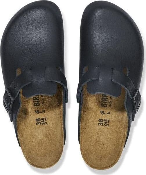 Birkenstock Boston Pro Leather  Black - 4