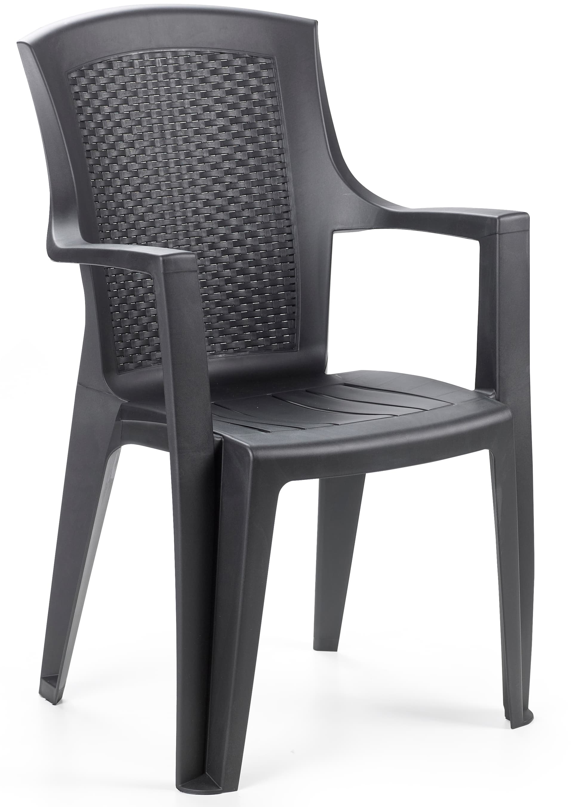 Sedia Eden Cm 55 x 60X91 H Colore Antracite - 3