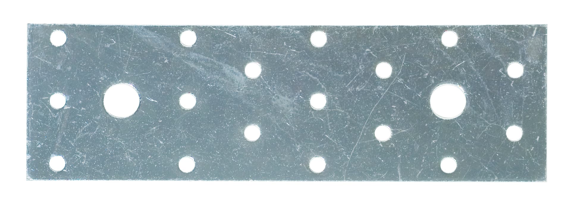Piastrina di Giunzione Diritta Fori Larghi Mm 120 x 50 L 50 Pezzi - 2