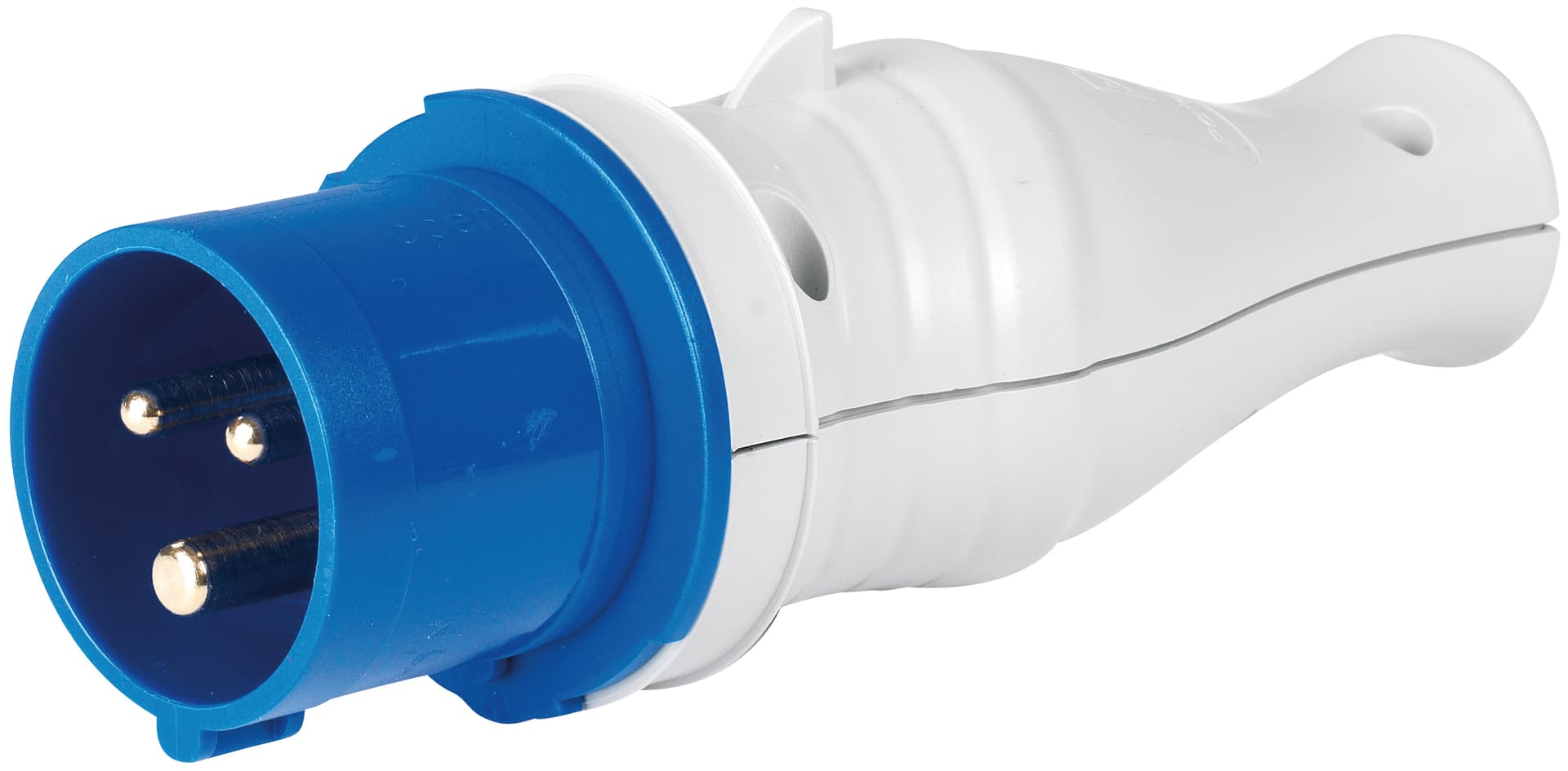 Adattatore Industriale 1821 Spina Schuko Pressofusa IP44 (terra Laterale) - 3