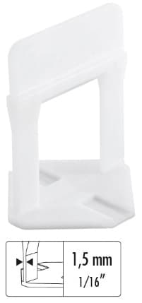 Base Livellante con Feritoia per Cuneo H Mm 20 Fuga Mm 1 5 200 Pezzi - 3