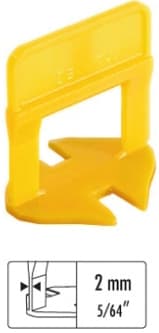 Base Livellante con Feritoia per Cuneo H Mm 12 Fuga Mm 2 0 500 Pezzi - 3