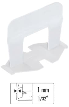 Base Livellante con Feritoia per Cuneo per Piastrelle 3 12 mm H Mm 12 Fuga - 3