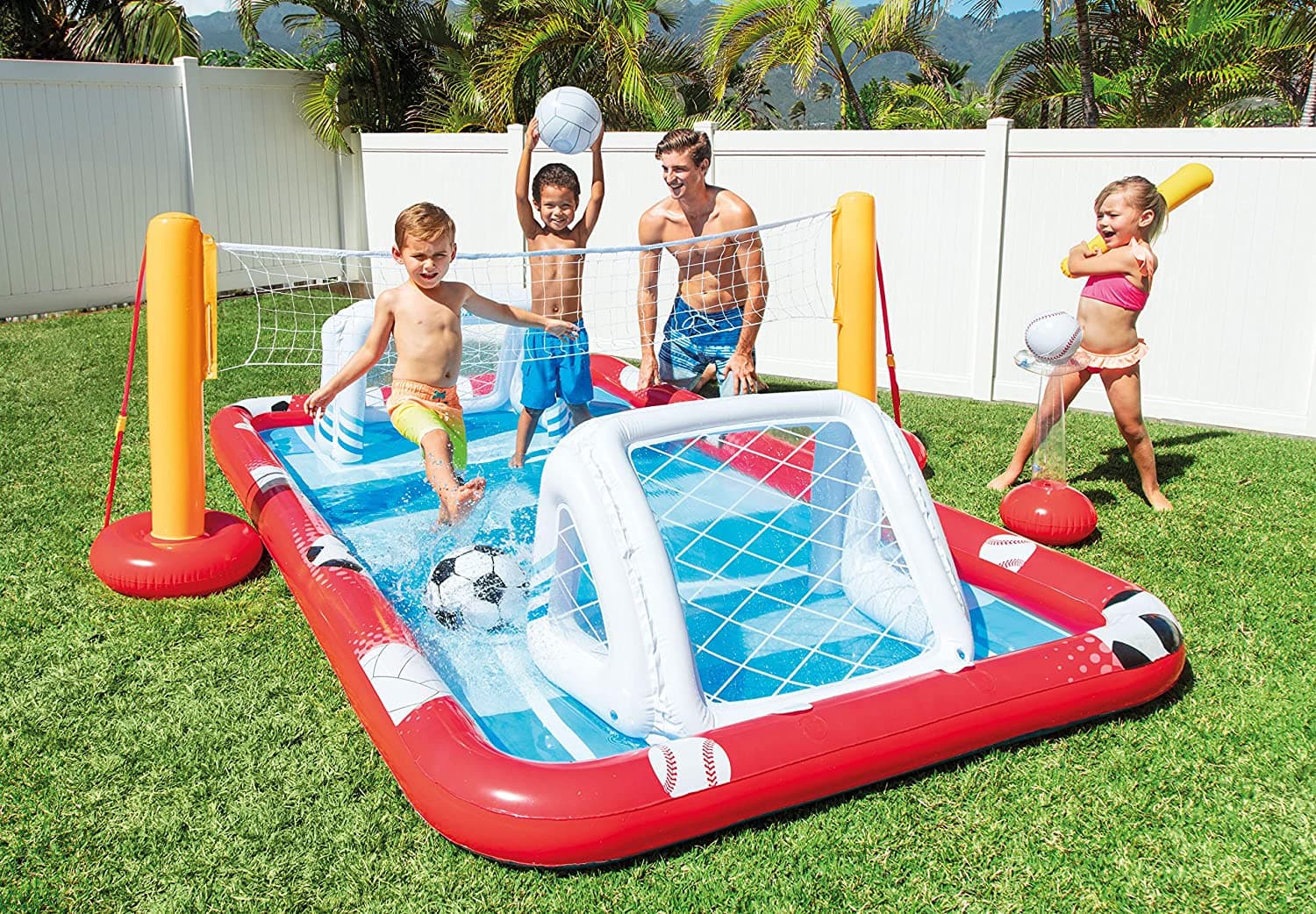 Play Center Multi Sport Cm 325 x 267X102 H (L 470) Intex - 6