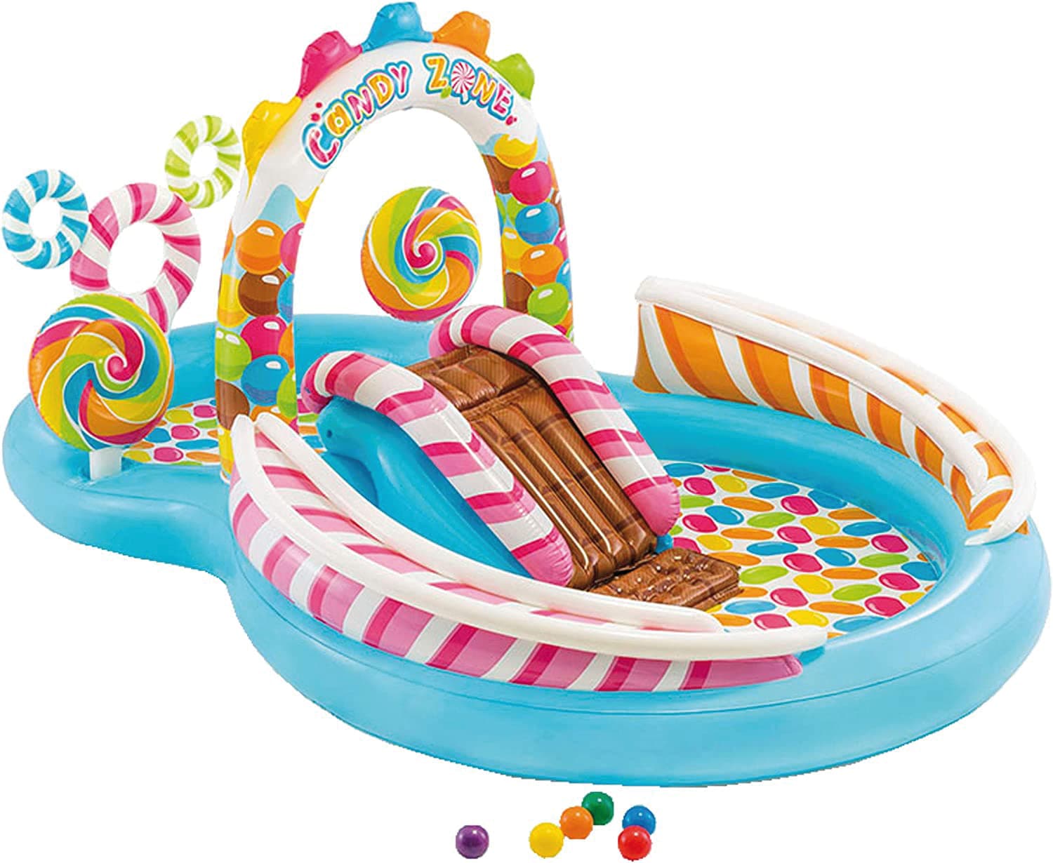 Play Center Candy Zone Cm 295 x 191X130 H (L 206+168) Intex - 4