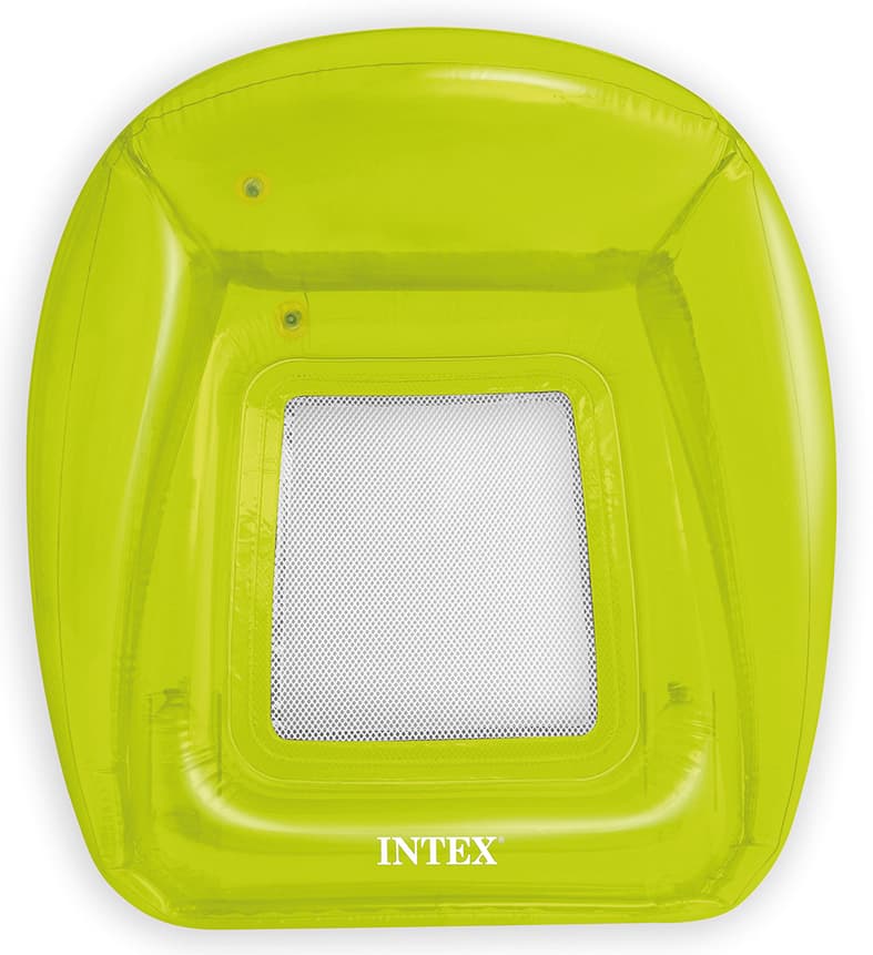 Poltrona Galleggiante Gonfiabile Trasparent Lounges Cm 104 x 102 Intex - 5