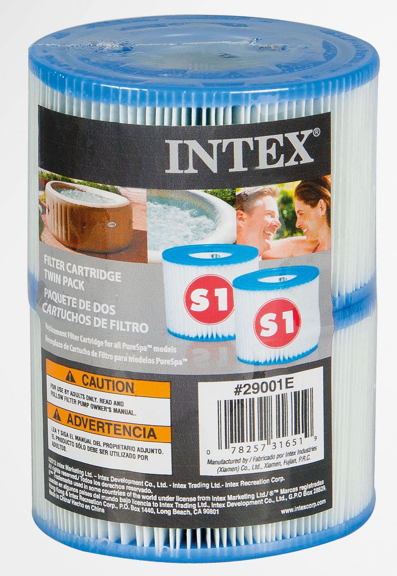 Cartuccia Filtro per Piscina Spa Pz. 2 Intex - 3