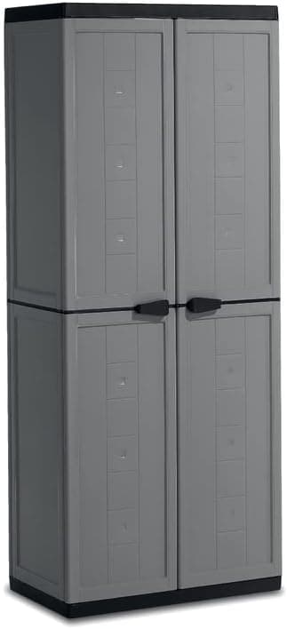 Keter ARMADIO PORTASCOPE JOLLY cm. 68x39x166 h col. Grigio - 7