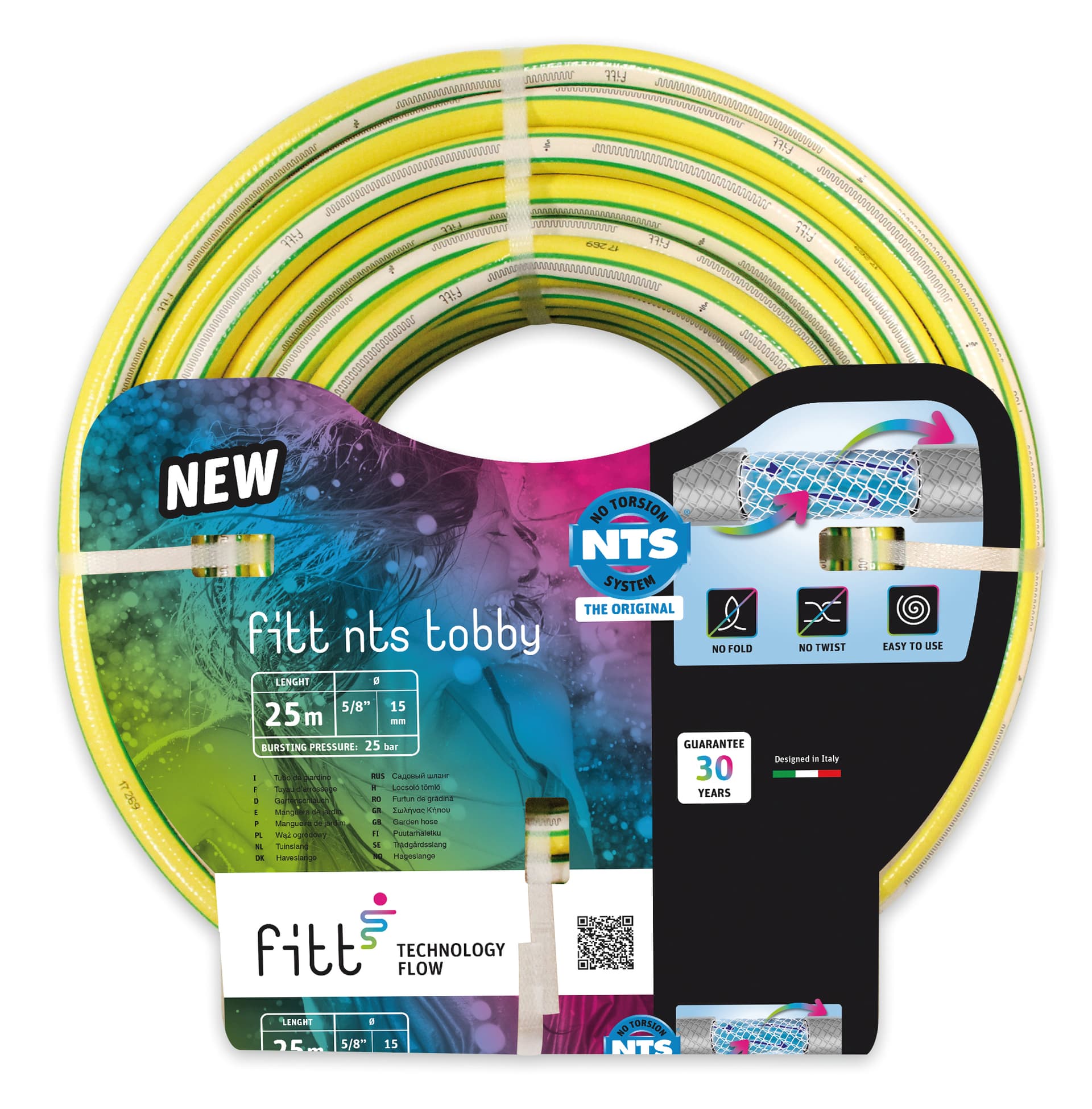 Tubo per Giardinaggio Nts Tobby Ø Mm 19 (M 50) Fitt - 3