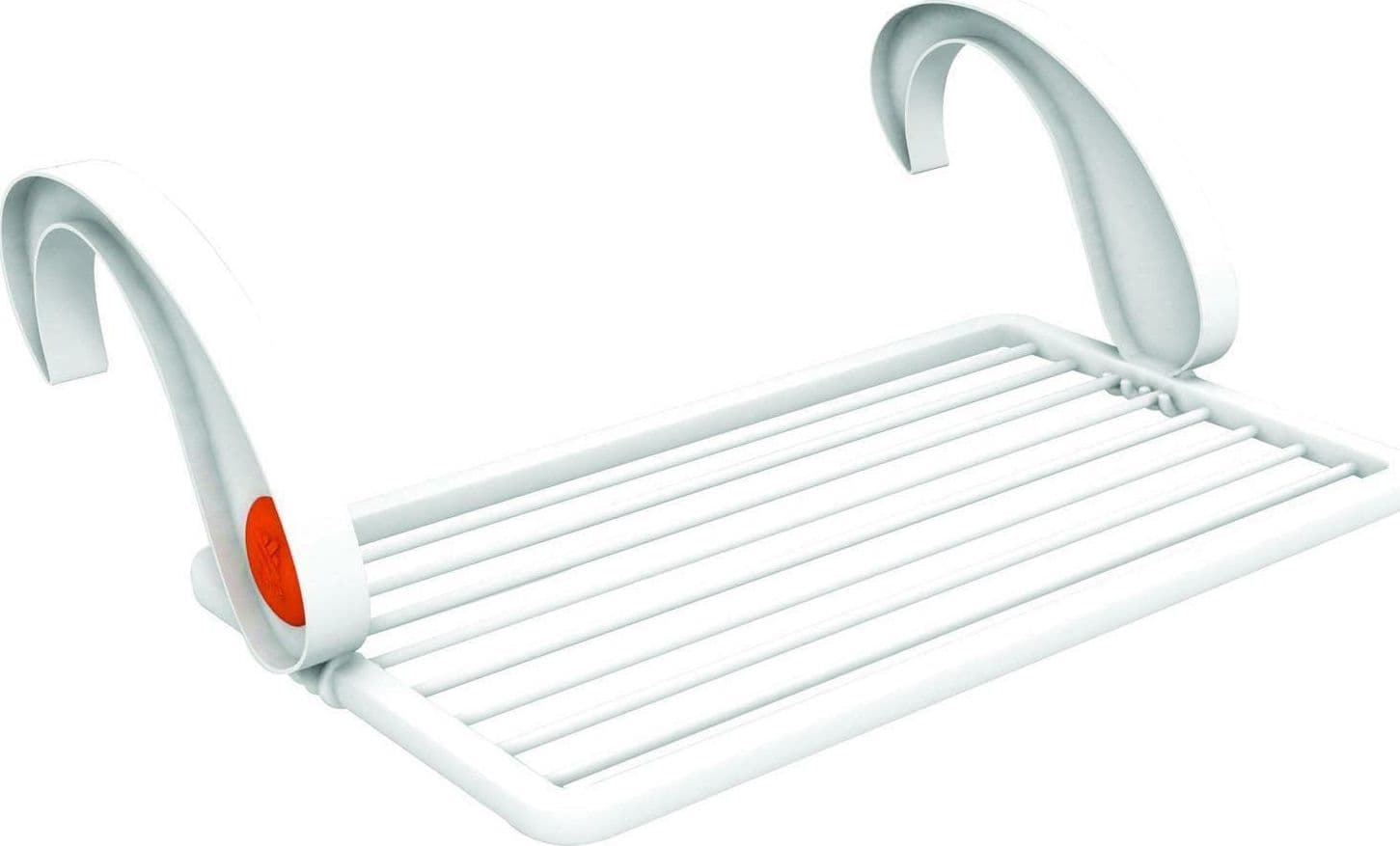Stendibiancheria da Balcone Virgola Cm 96 x 50X30 H Stenditura M 10 Gimi