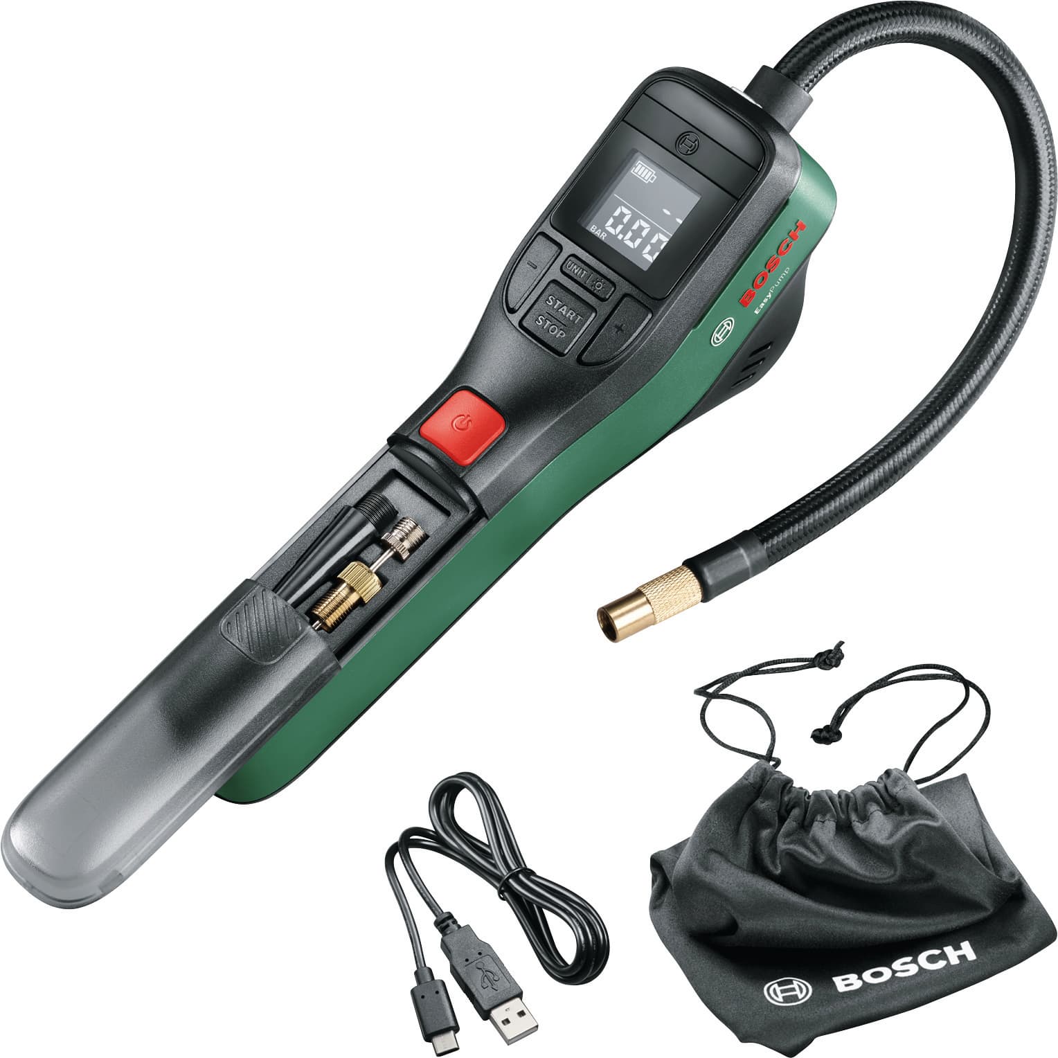 Minicompressore a Batteria Easy Pump 3 6 V Bosch - 4