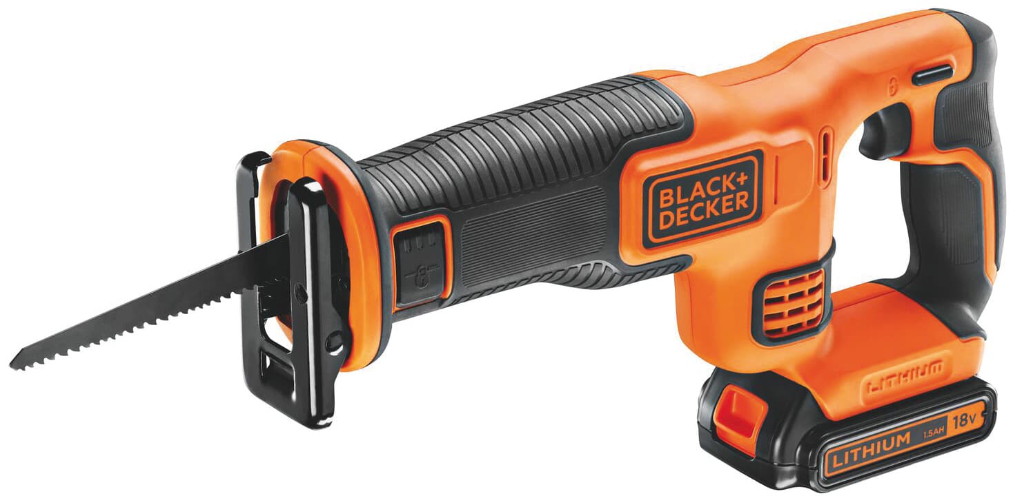 Sega Universale a Batteria BDCR18 Qw 18 V 1 Batteria 1 5 Ah Black+Decker - 4