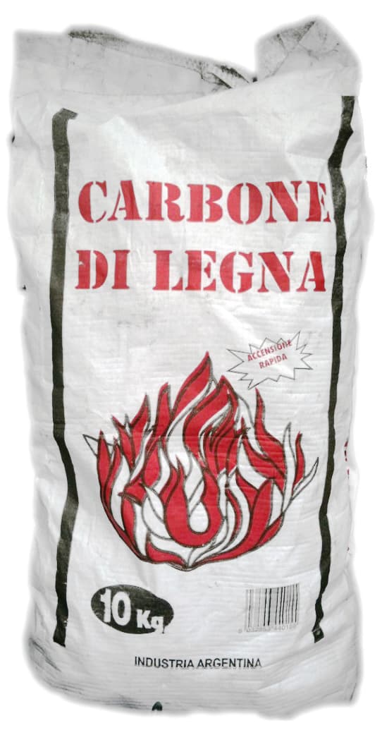 Carbone di Legna Argentino Sacco da Kg 10 Circa - 3