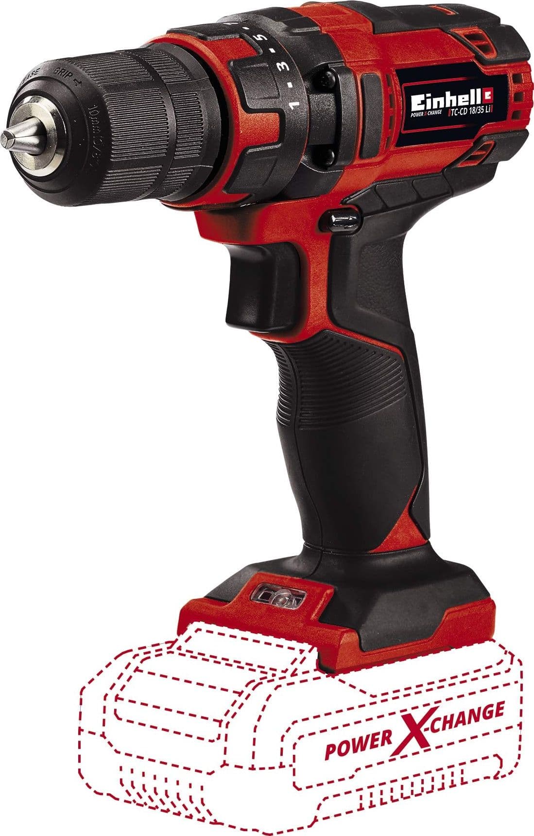 Trapano Avvitatore a Batteria TC Cd 18 35 Li Solo Einhell