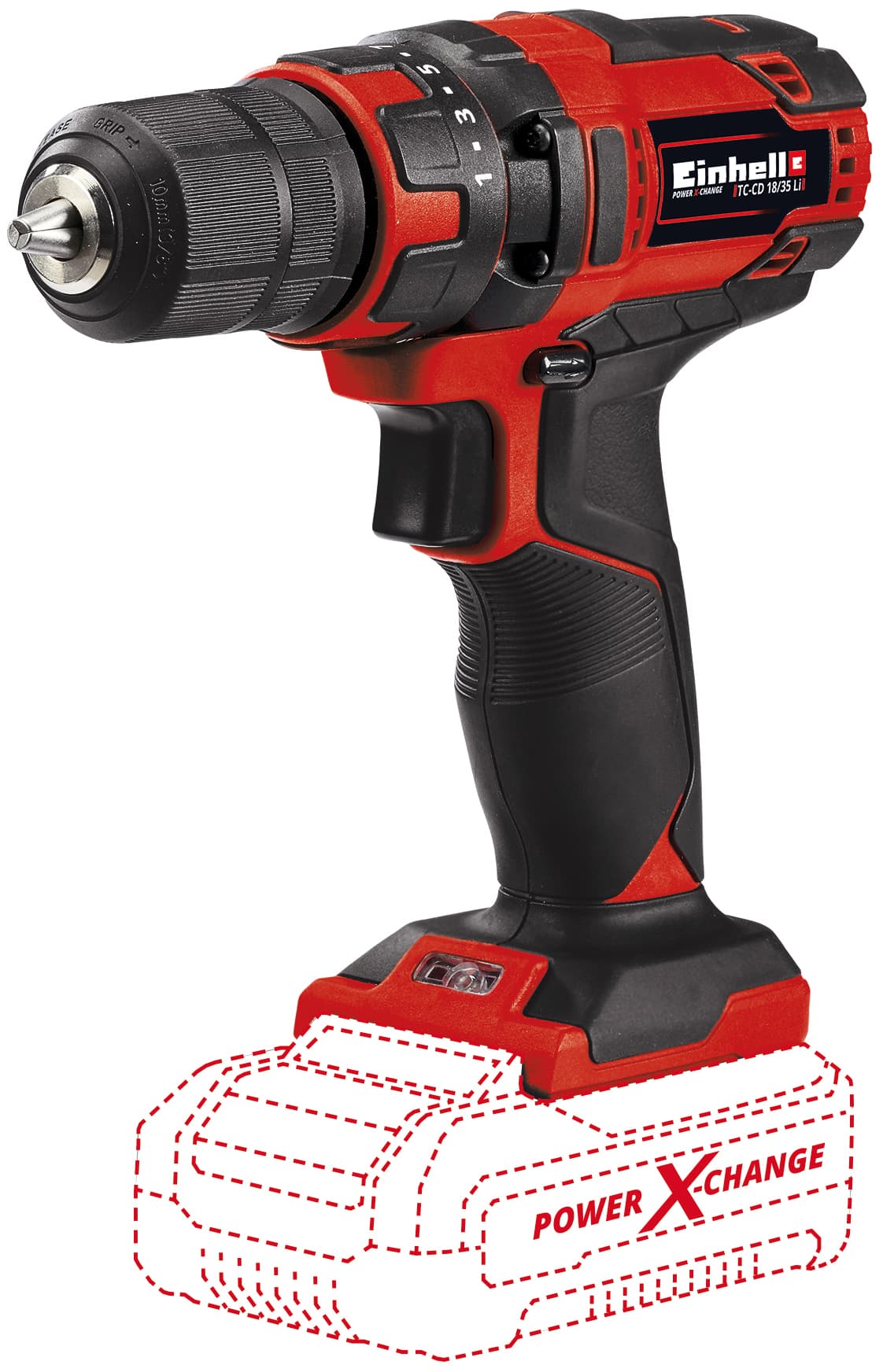 Trapano Avvitatore a Batteria TC Cd 18 35 Li Solo Einhell - 4