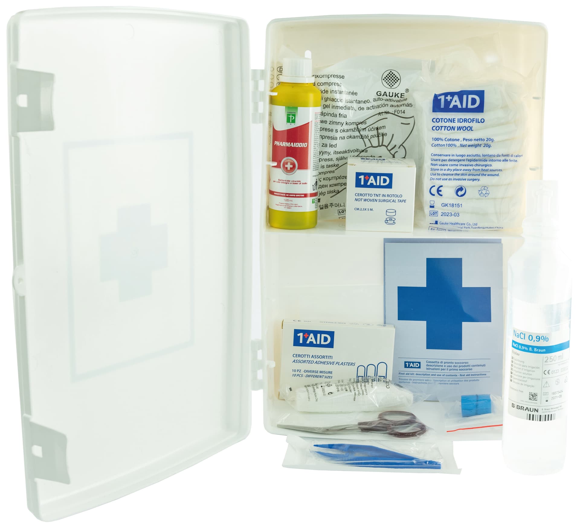 Armadietto Pensile Pronto Soccorso in Polipropilene Cm 24 5 x 13X35 H - 3