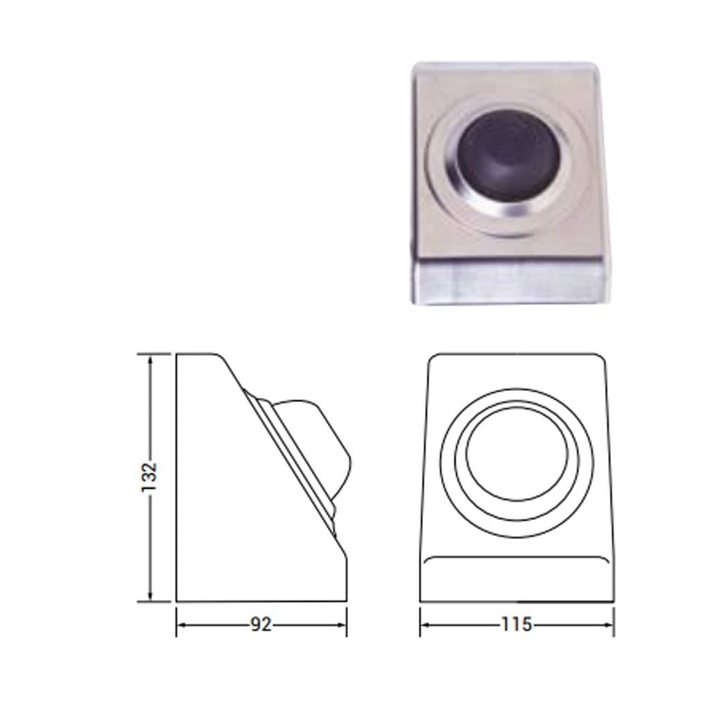 Kit Pulsante a Pedale Pneumatico ITS Todini 14 91PP - 3