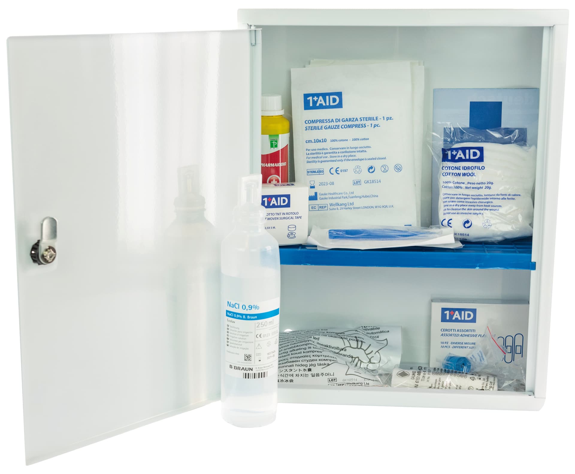Armadietto Pensile Pronto Soccorso in Metallo Cm 30 x 14X37 H ALLEG.2 - 3