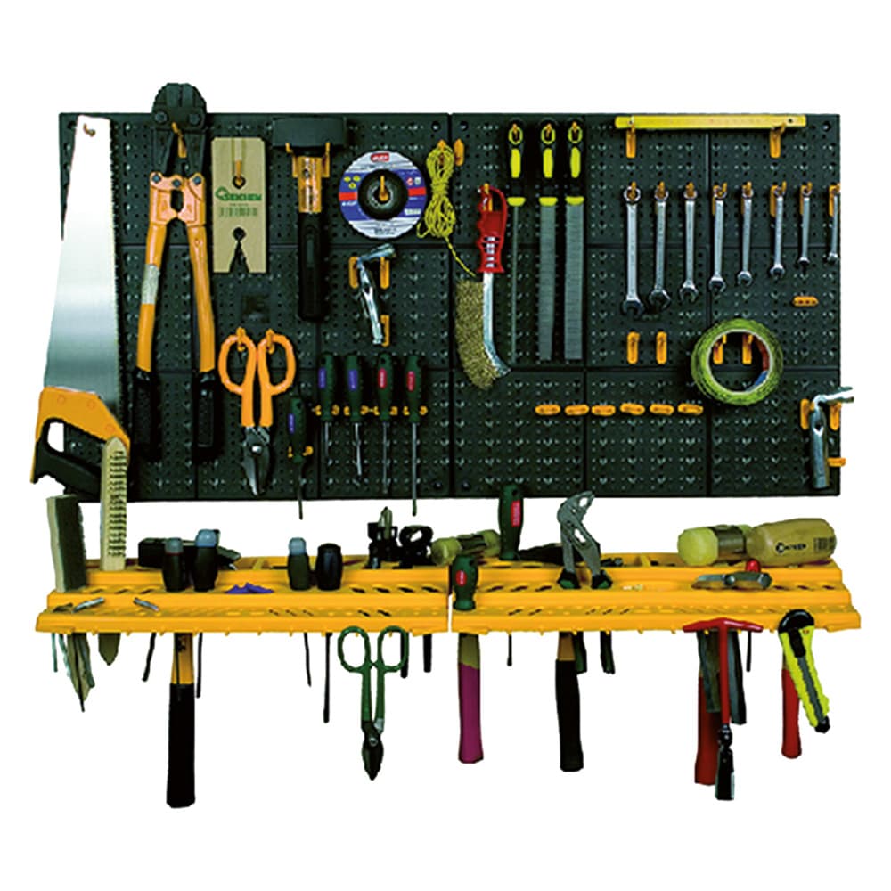 Set Pannelli Portautensili Artplast 2 Pannelli 50 Ganci 50 x 50 cm - 5