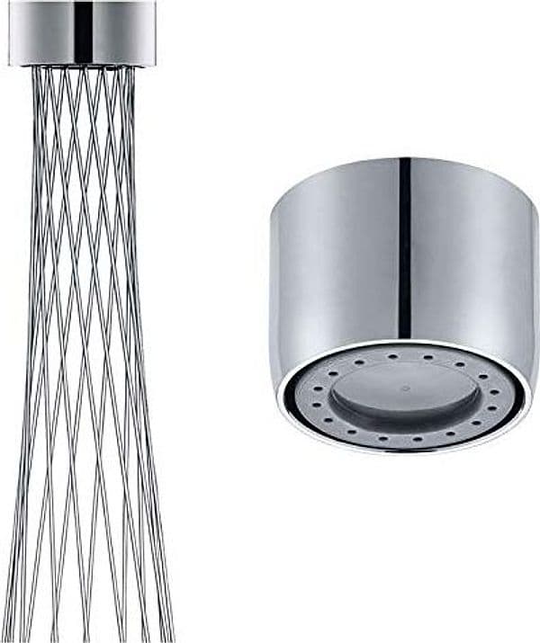 Aeratore Filtro per Rubinetto Risparmio D'Acqua 88% Mikado 22X1 Design - 4