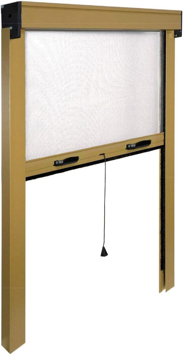 Zanzariera Verticale in Kit Colore Bronzo Cm 80 x 160 - 3