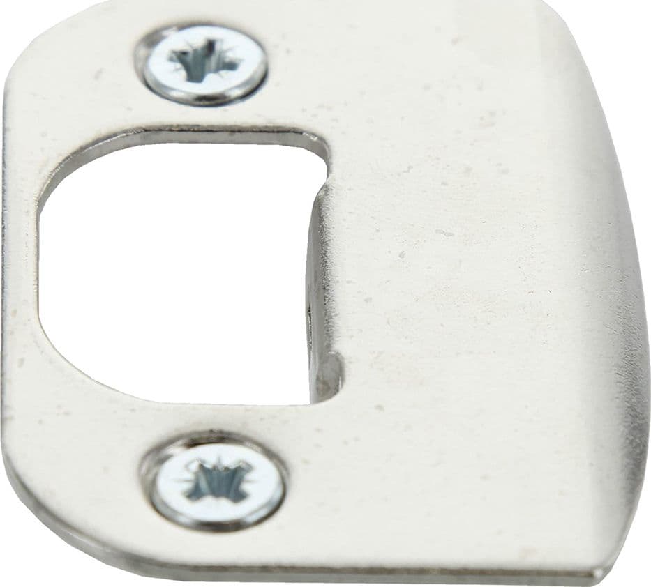 CONTROBORDO 'P875' PER SERRATURA PREMI/APRI 'NOVA' ottone nichelato  - MERONI - 2