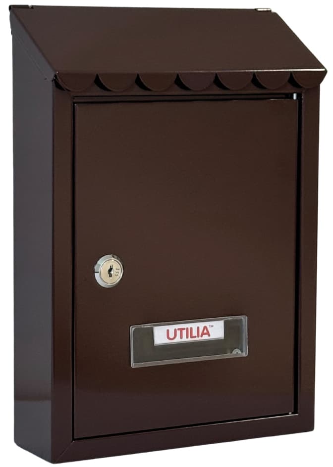 Cassetta Postale Capri Colore Marrone Utilia - 4