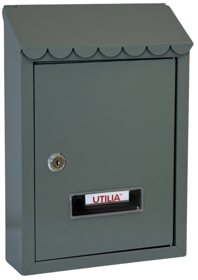 Cassetta Postale Capri Colore Grigio Utilia - 4