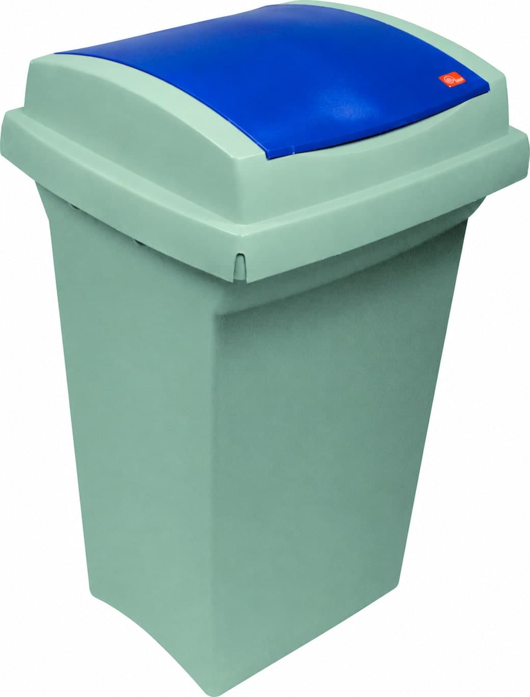 Ics Bidone Recycling per Differenziata L 50 cm 43 x 39X68H Colore Blu