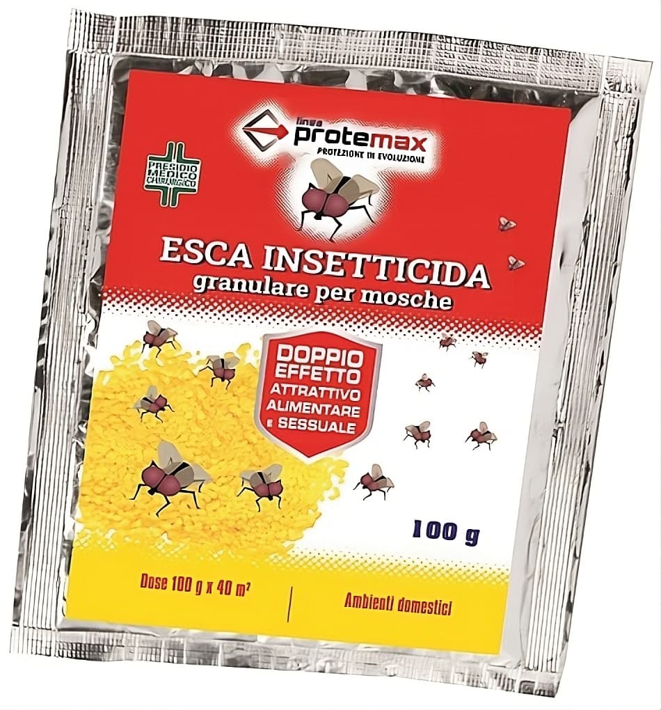 Moschicida Esca Granulare Gr. 100 12 Pezzi - 3