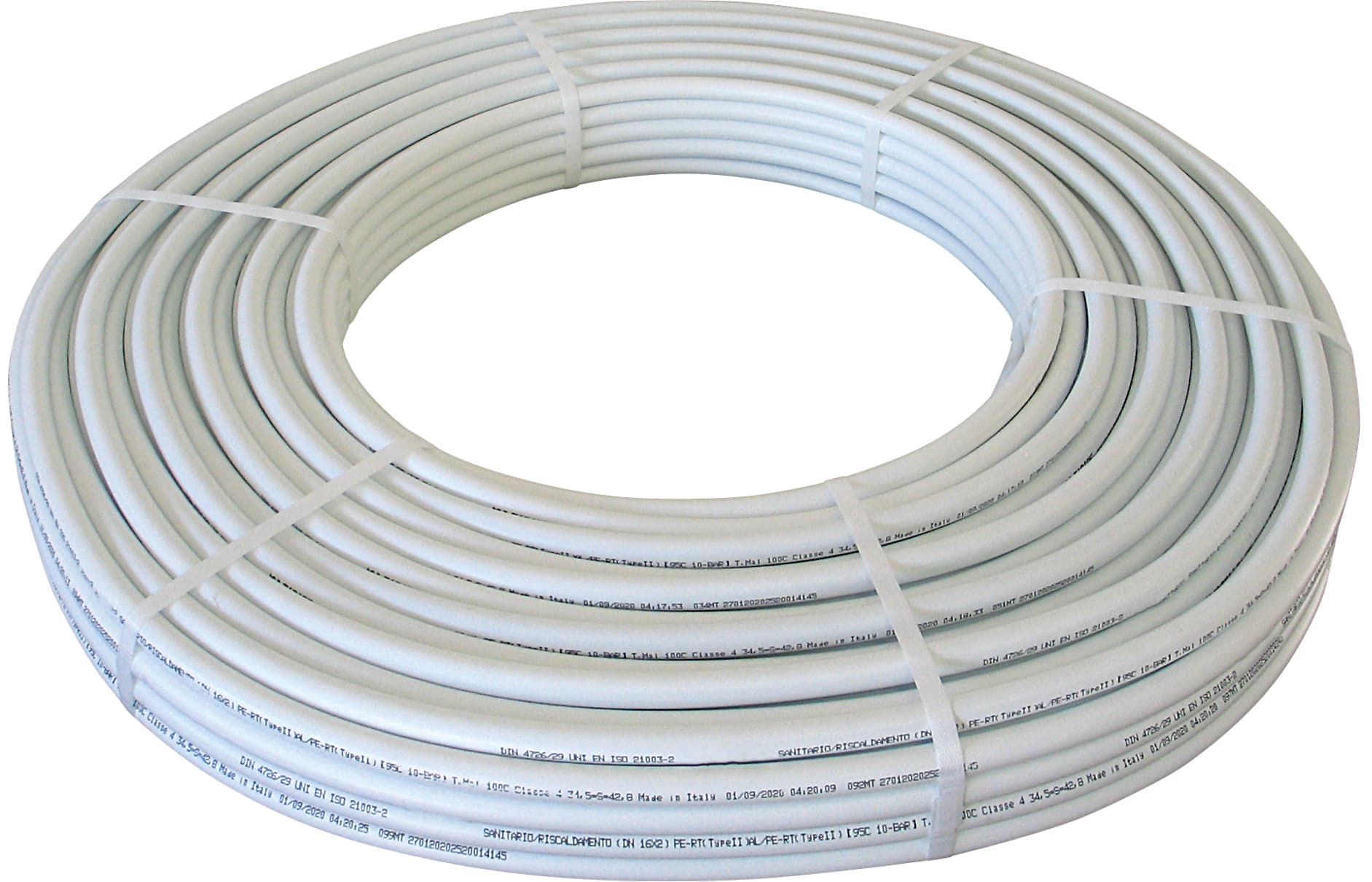 Tubo Multistrato Nudo Spessore Alluminio Mm 0 20 Misura 16 x 2 Codice 50062 - 3