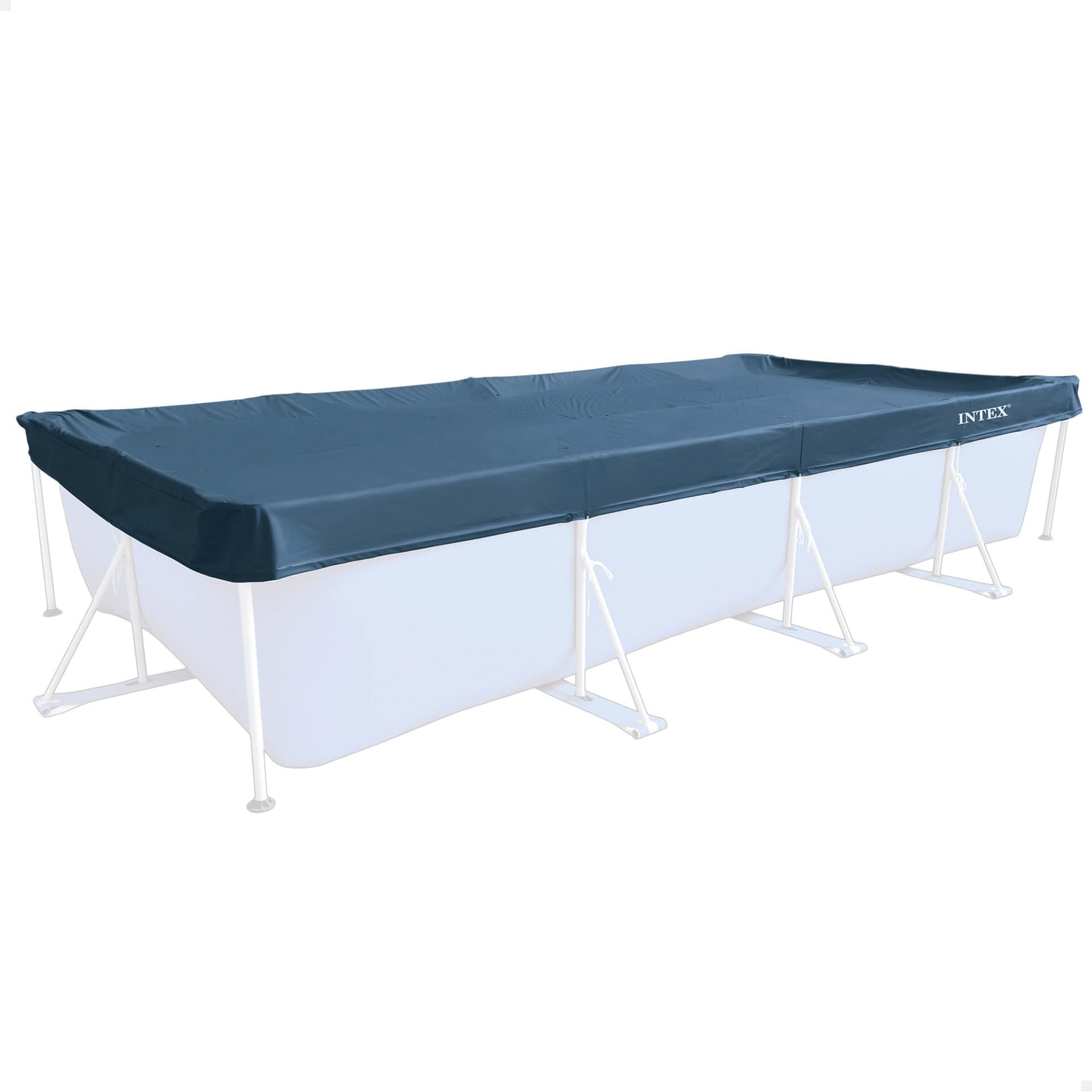 Copripiscina Rettangolare Frame Cm 450 x 220 Intex - 6