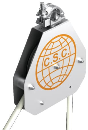 C.s.c. Carrucola di Sicurezza Autobloccante Portata Kg 50 cm 30 x 30 - 3