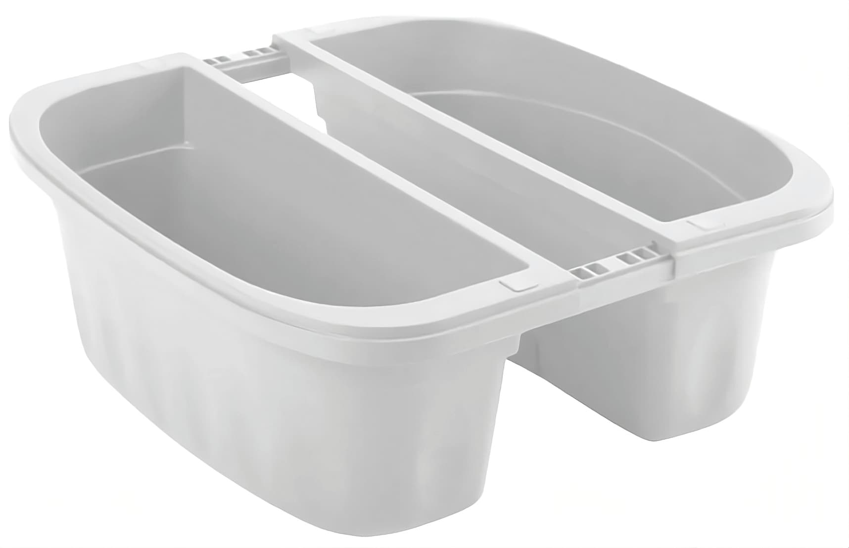 Fioriera Rettangolare Doppia Klunia Colore Panna Cm 40 x 19 8X18 5 H Bama - 4