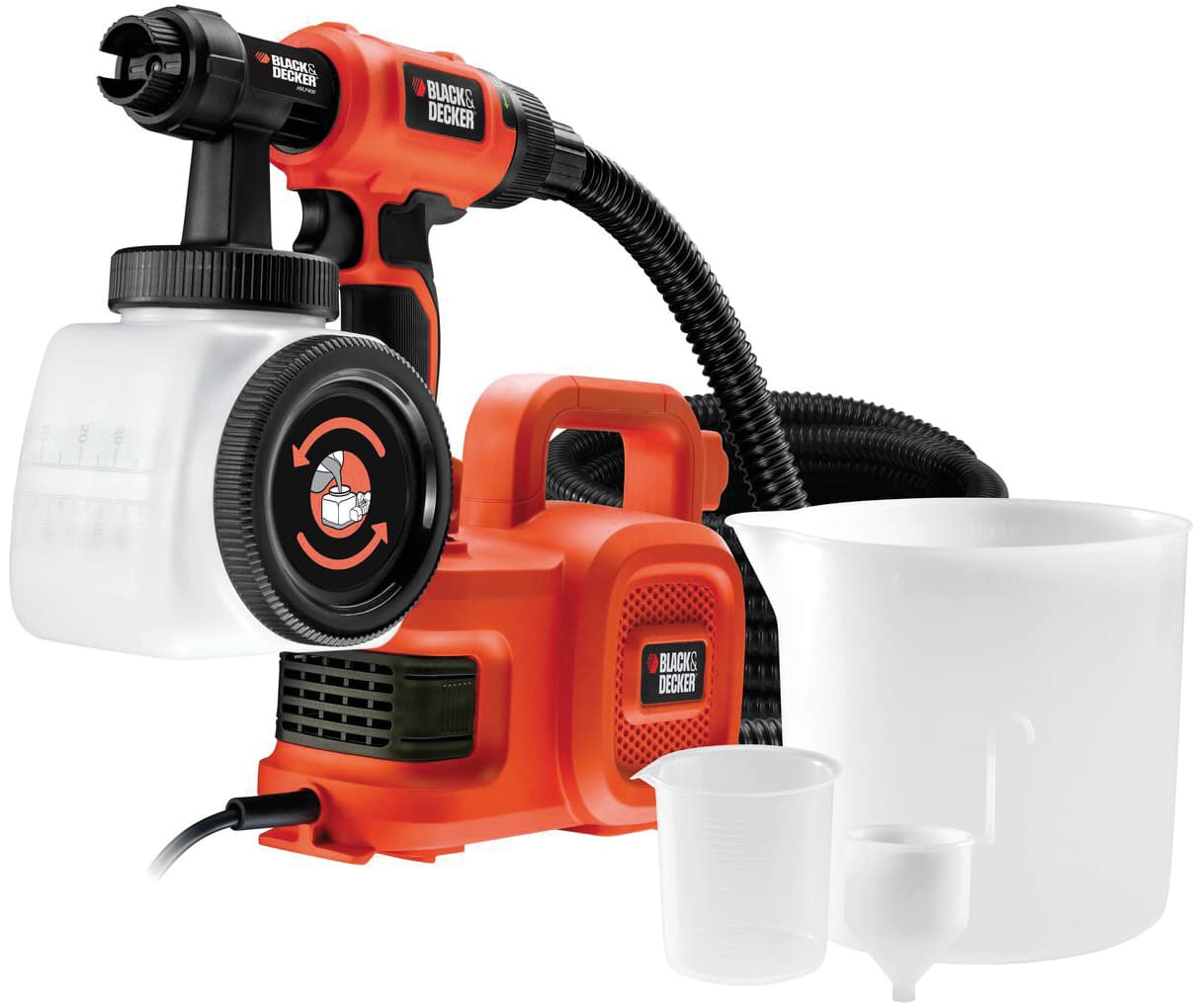 Pistola a Spruzzo HVLP400C It 450 W Base da Terra Black+Decker - 4