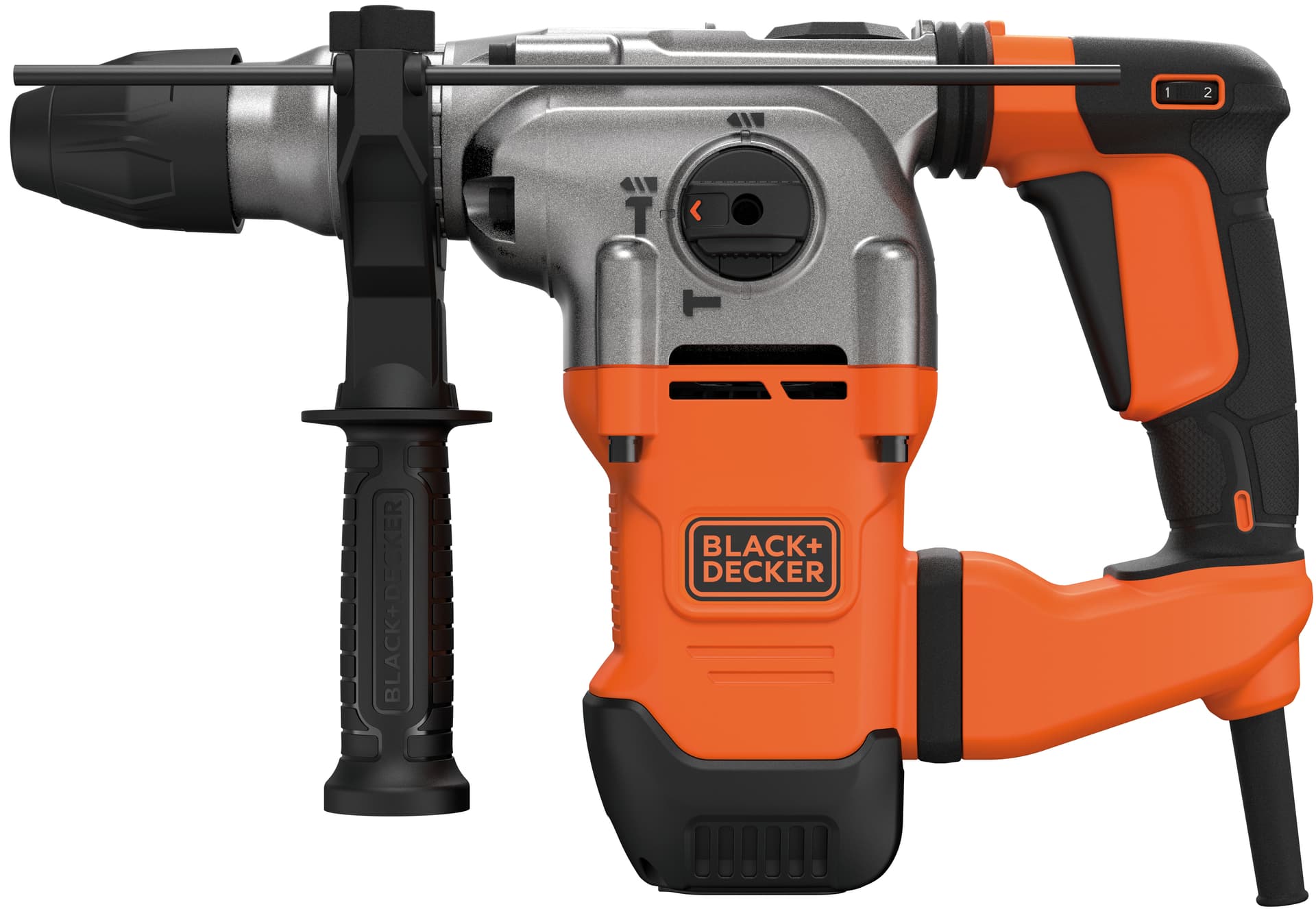 Martello Demolitore Scalpellatore BEHS03K Qs SDS 1 250 W Black+Decker - 2