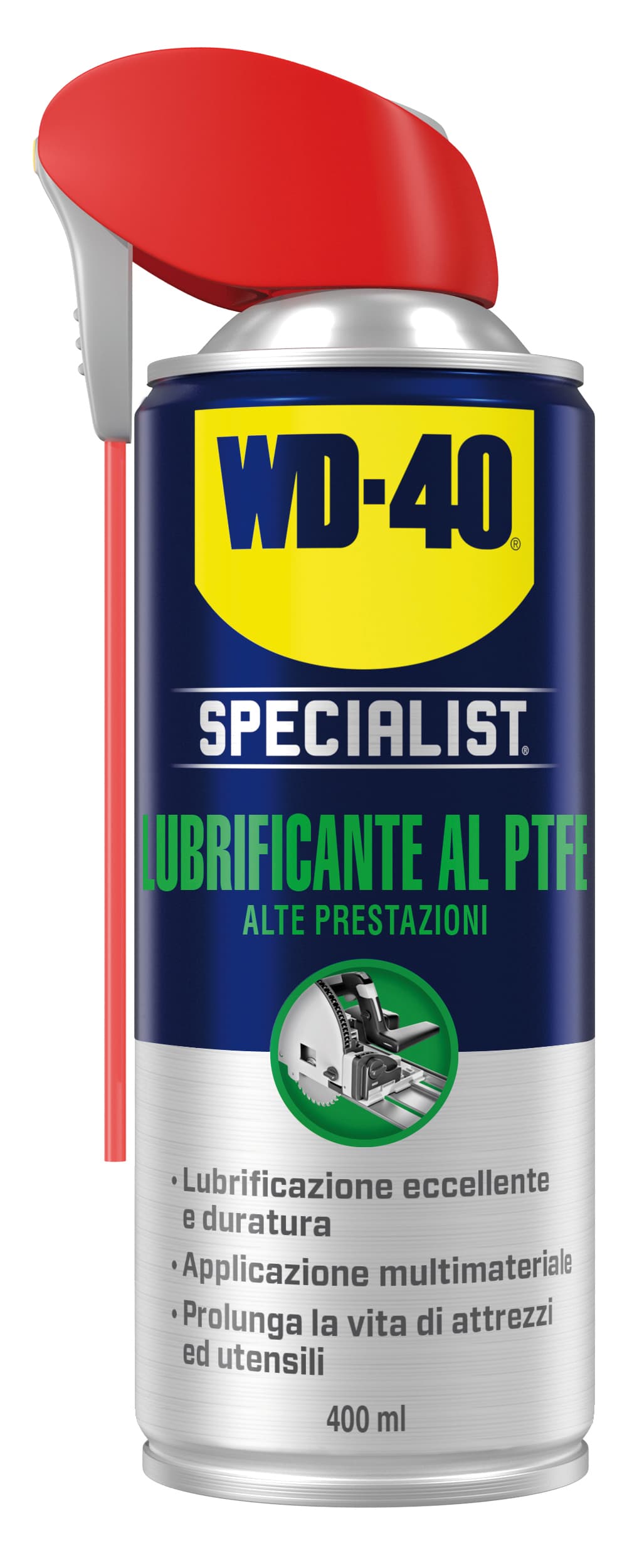 Spray WD 40 Lubrificante Alte Prestazioni al Ptfe Ml. 400 - 4