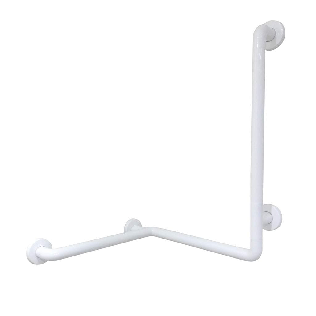 Barra per Disabili Maniglione Doccia Inox Bianco Tre Punti Nofer Art - 3