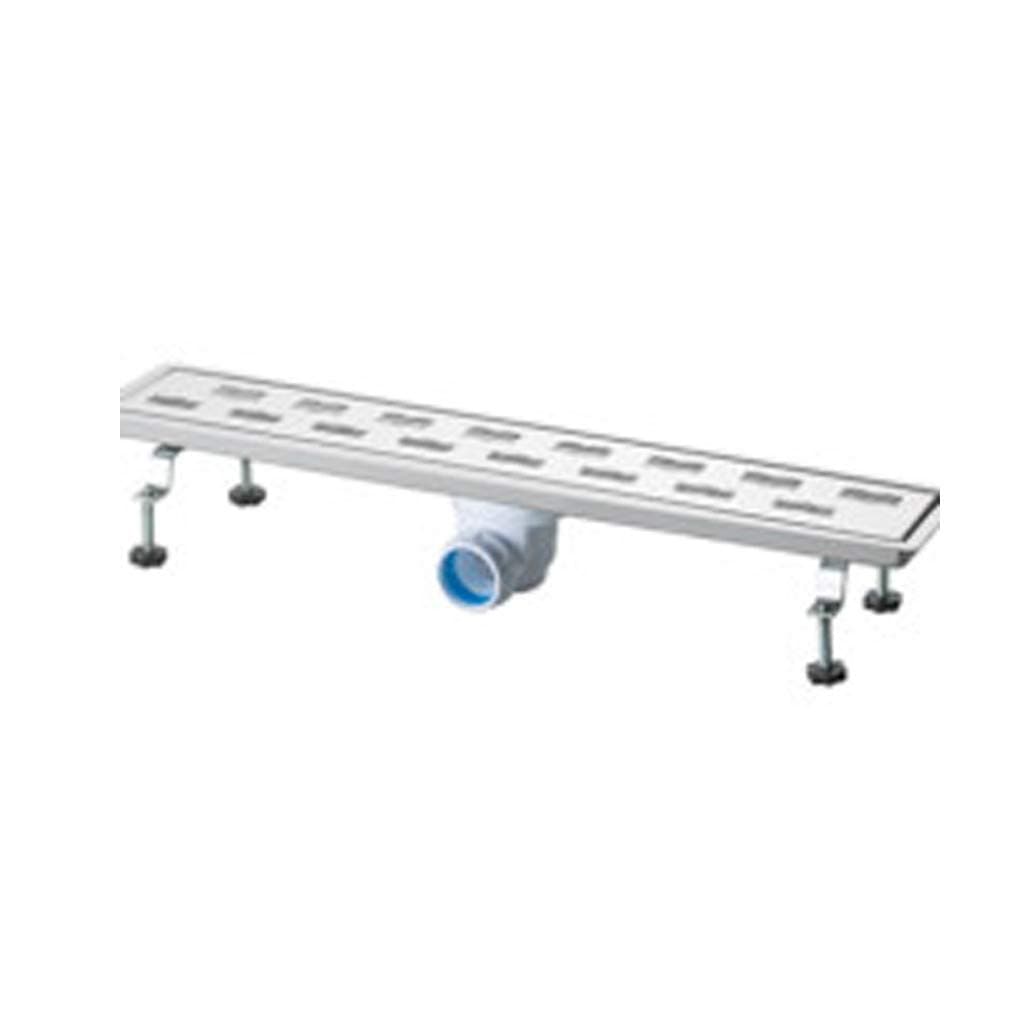 Canalina di Scarico Griglia Doccia Onda con Sifone in Acciaio Inox 90 cm - 5