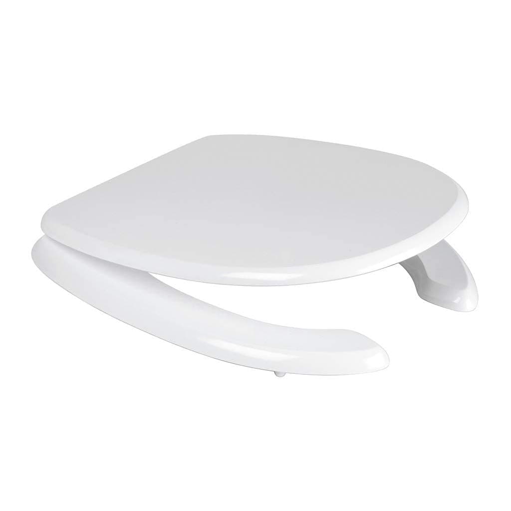 Copriwater Universale per Disabili Legno Bianco Coprivaso WC Damast - 4