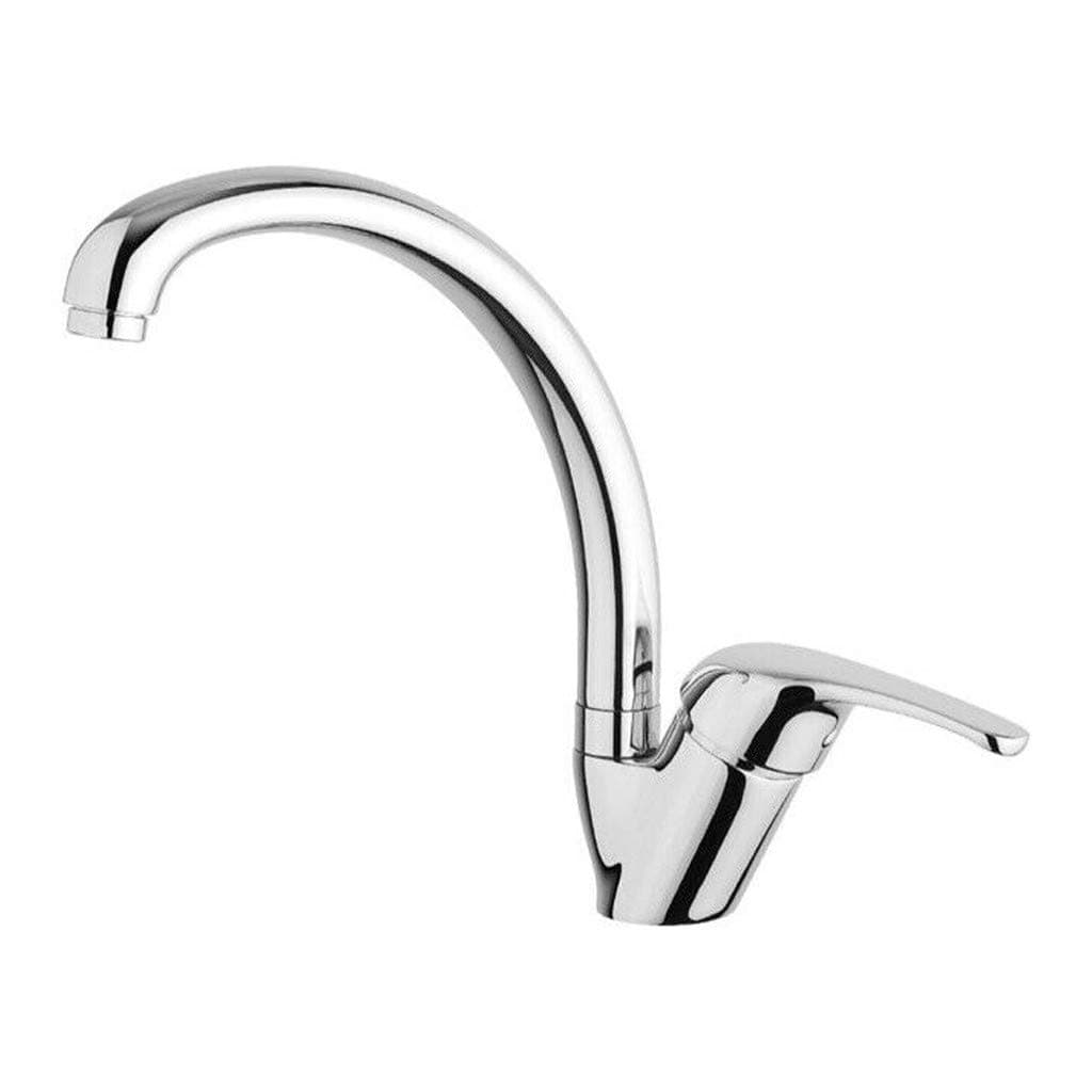 Miscelatore Monocomando con Canna Girevole per Lavello Cucina Cromato - 3