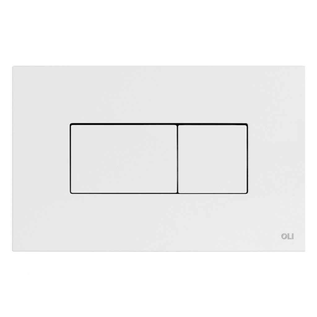 Placca di Scarico Incasso Pneumatica Bianco Karisma Oli 0641001 - 3