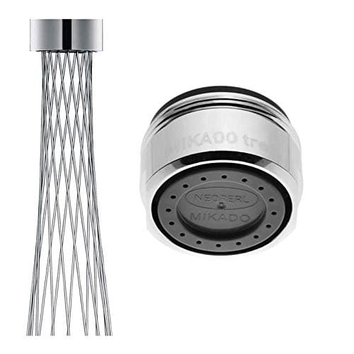 Aeratore Filtro per Rubinetto Risparmio D'Acqua 88% Mikado 24X1 Design - 6