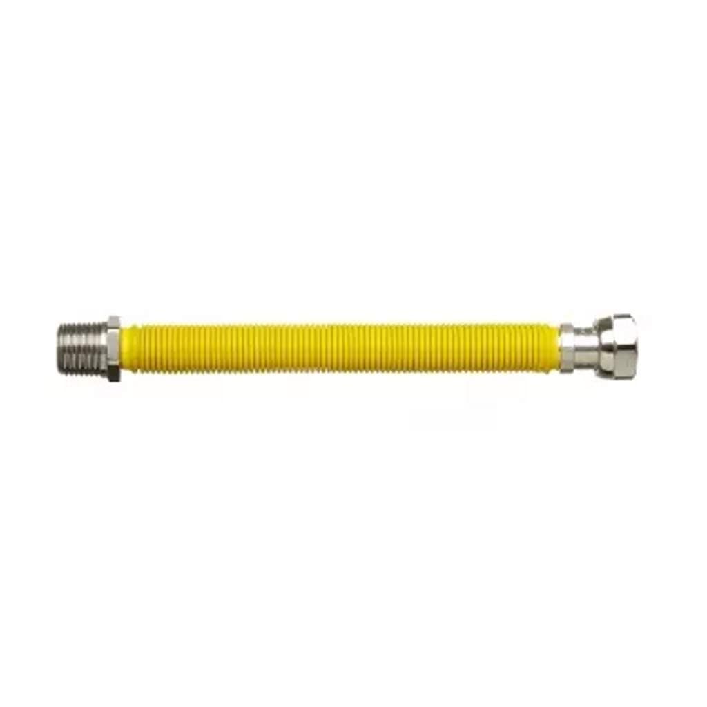 Tubo per Caldaia ¾ M F Flessibile ed Estensibile Fino a 40 cm per Gas - 3