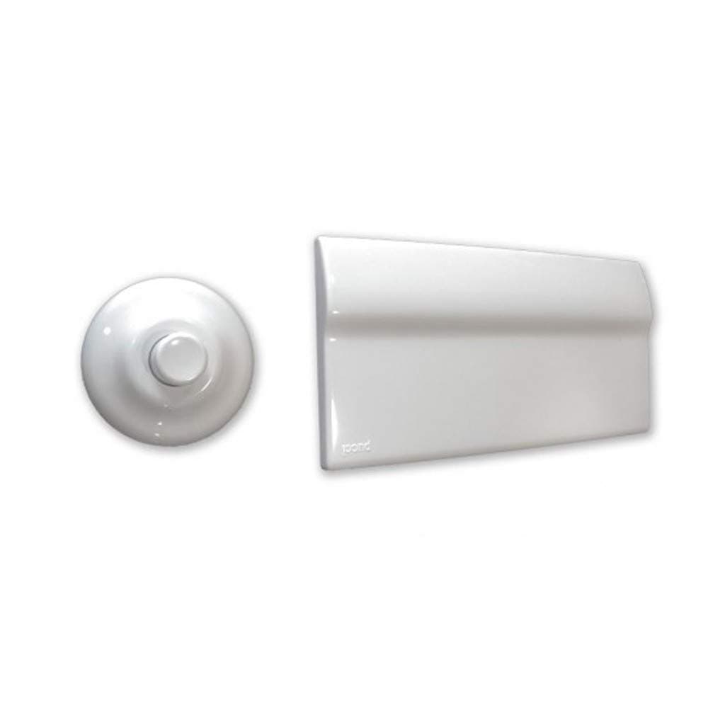 Placca Completa di Pulsante Ricambio per Cassetta Rame 80007510 Pucci - 3