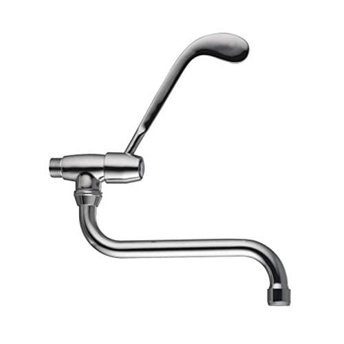 Rubinetto Snodo Leva Clinica Cromato Cod. 454 Porta e Bini - 3
